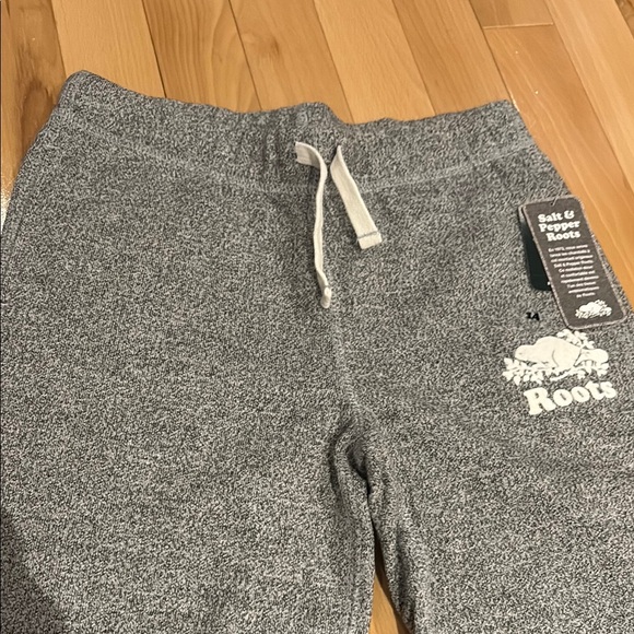 Kids Original Roots Salt & Pepper Sweatpants / Jogger - size Y14 - Picture 2 of 14